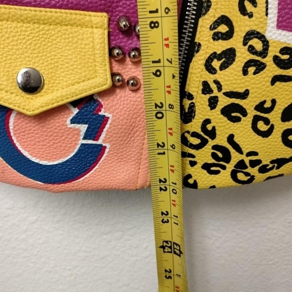 Colorful Leather Jacket - Picture 6 of 8